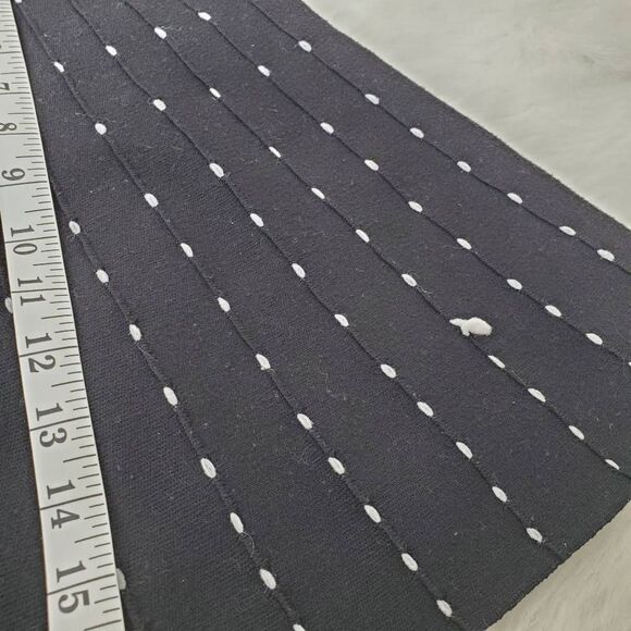 ZARA Basic circle skirt in black with white dots size M - Picture 2 of 8
